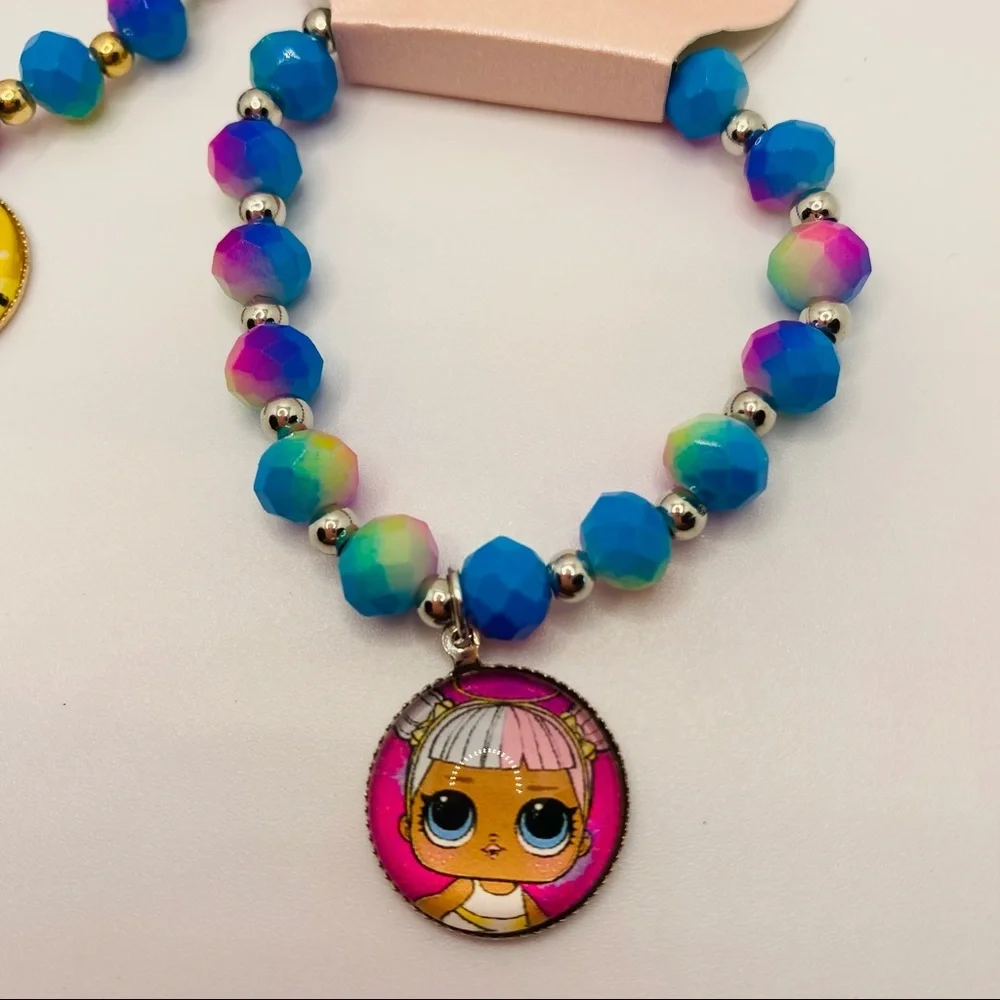 Bracelets Kids Girly 3 Pieces Total! ADORABLE! Brand new in packaging!